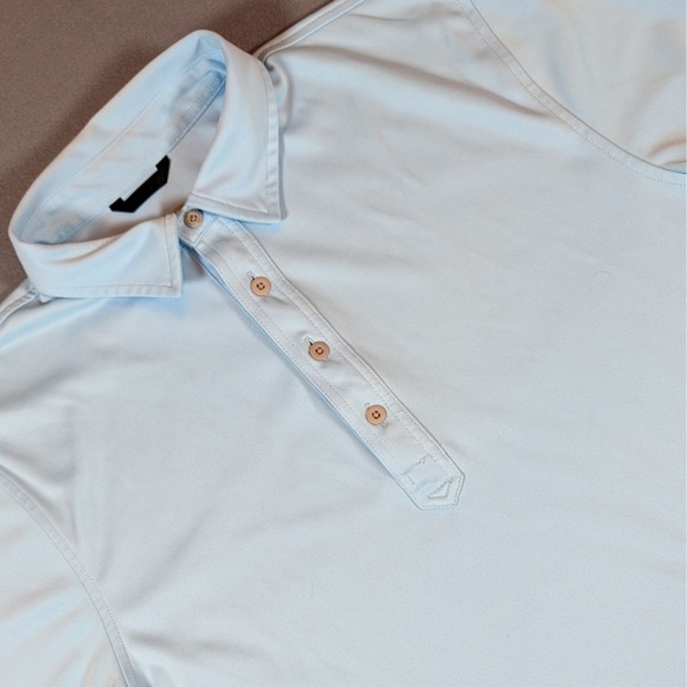 ZERO RESTRICTION Men's Polo Shirt Golf Size M Performance Stretch‎